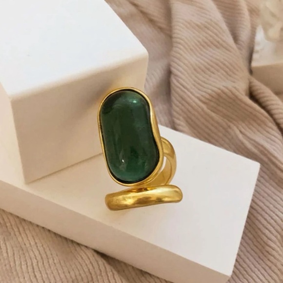 ROSE FLOWER PROMISE RING - Picture 2 of 3